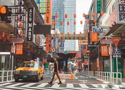 儿童模特-佛山-日系街景