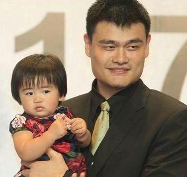 姚明和女儿姚沁蕾