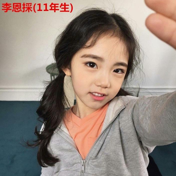 韩国童模李恩採
